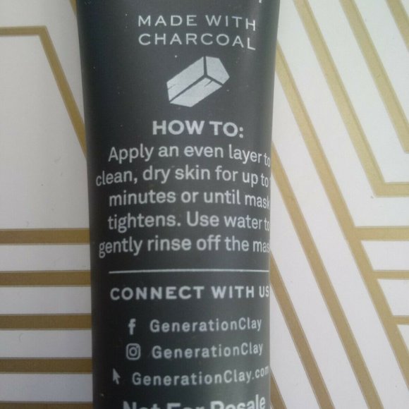 🦋5/$25 3x GENERATION CLAY Detoxifying Charcoal Australian Clay Mask - Picture 12 of 14